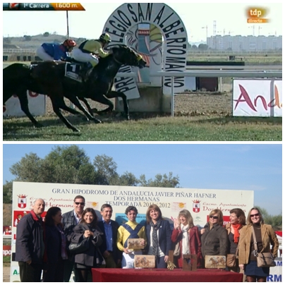 Colegio San Alberto Magno. Premio temporada de carreras de caballos gran Hipódromo de Andalucía.