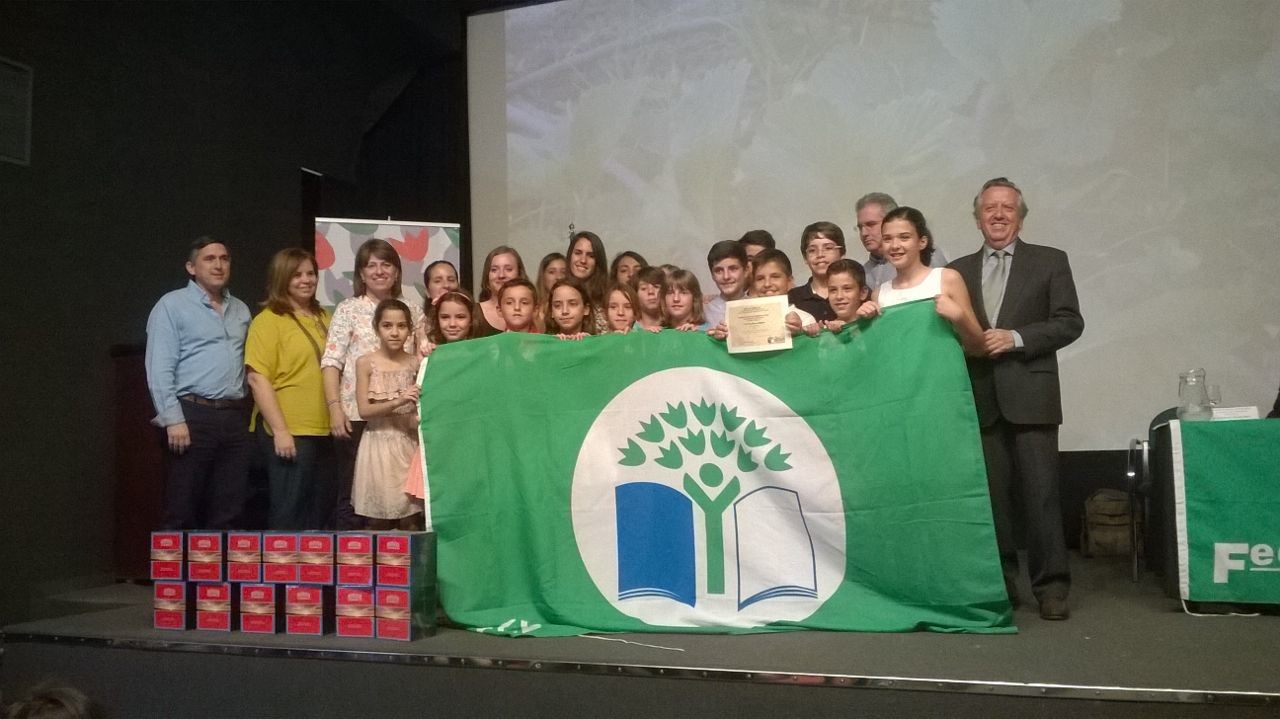 Galardón Internacional de Bandera de EcoEscuela para el Colegio San Alberto Magno